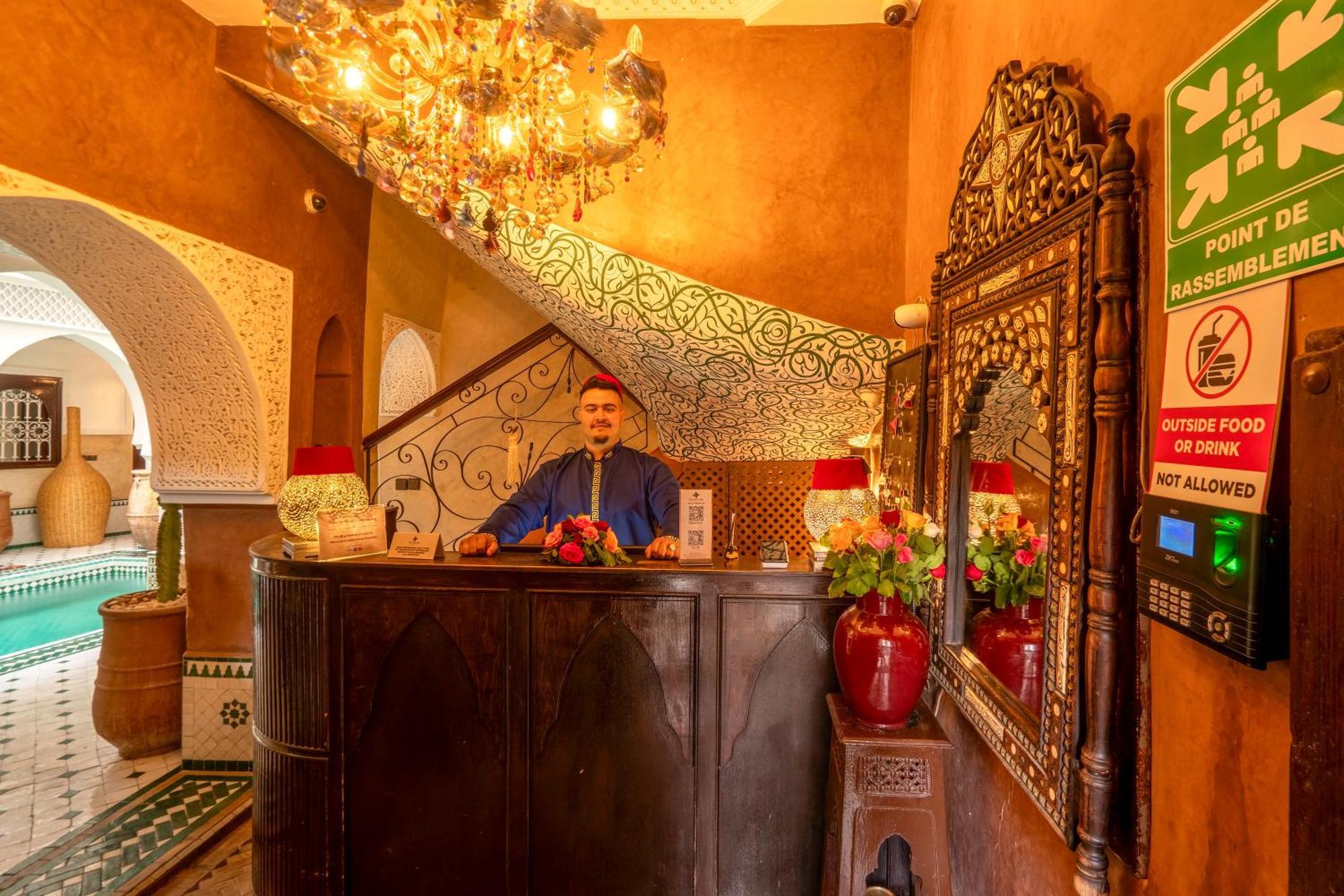 Riad Flamme D'Orient & Spa Marrakesh Exterior foto