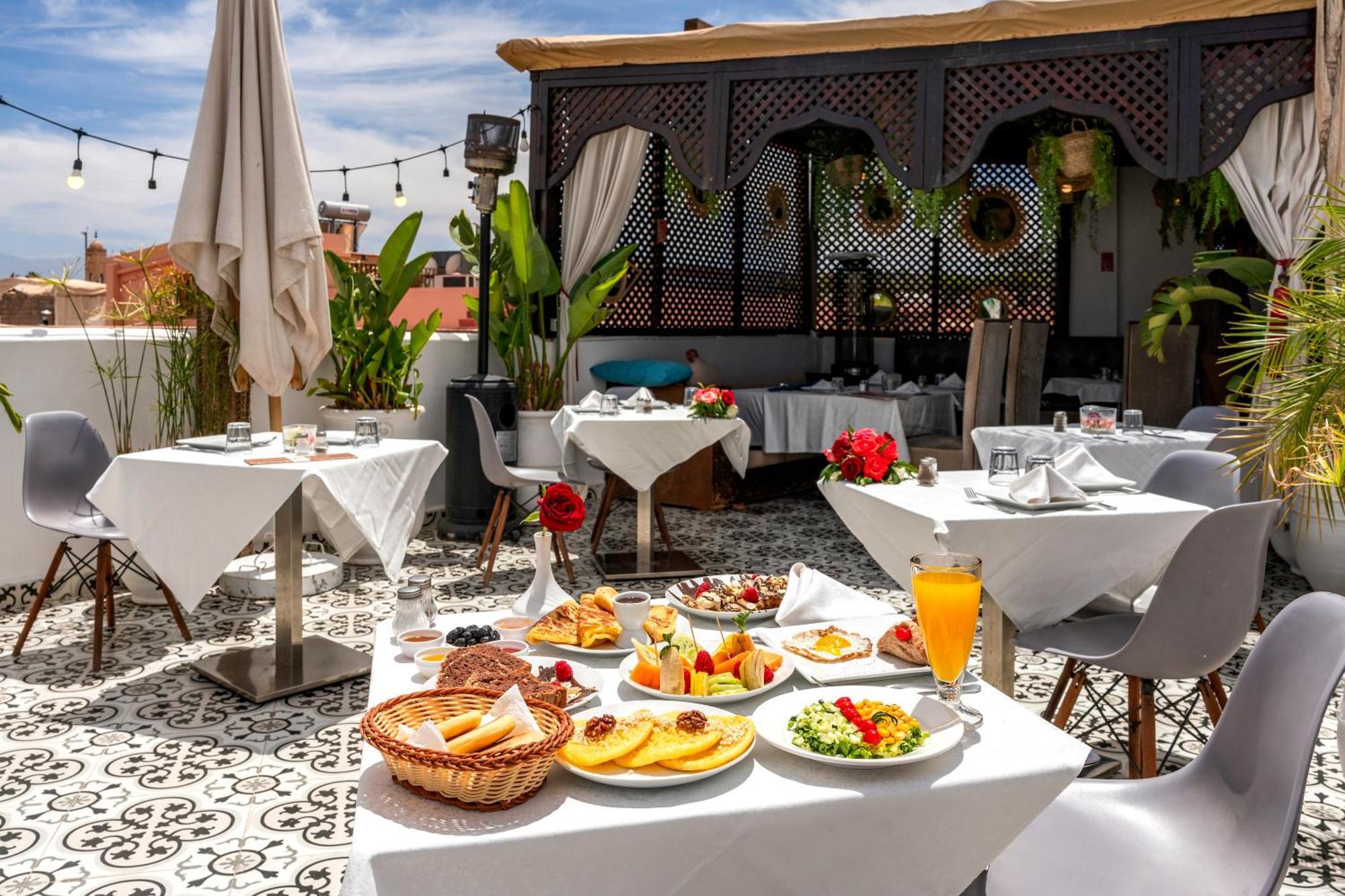 Riad Flamme D'Orient & Spa Marrakesh Exterior foto