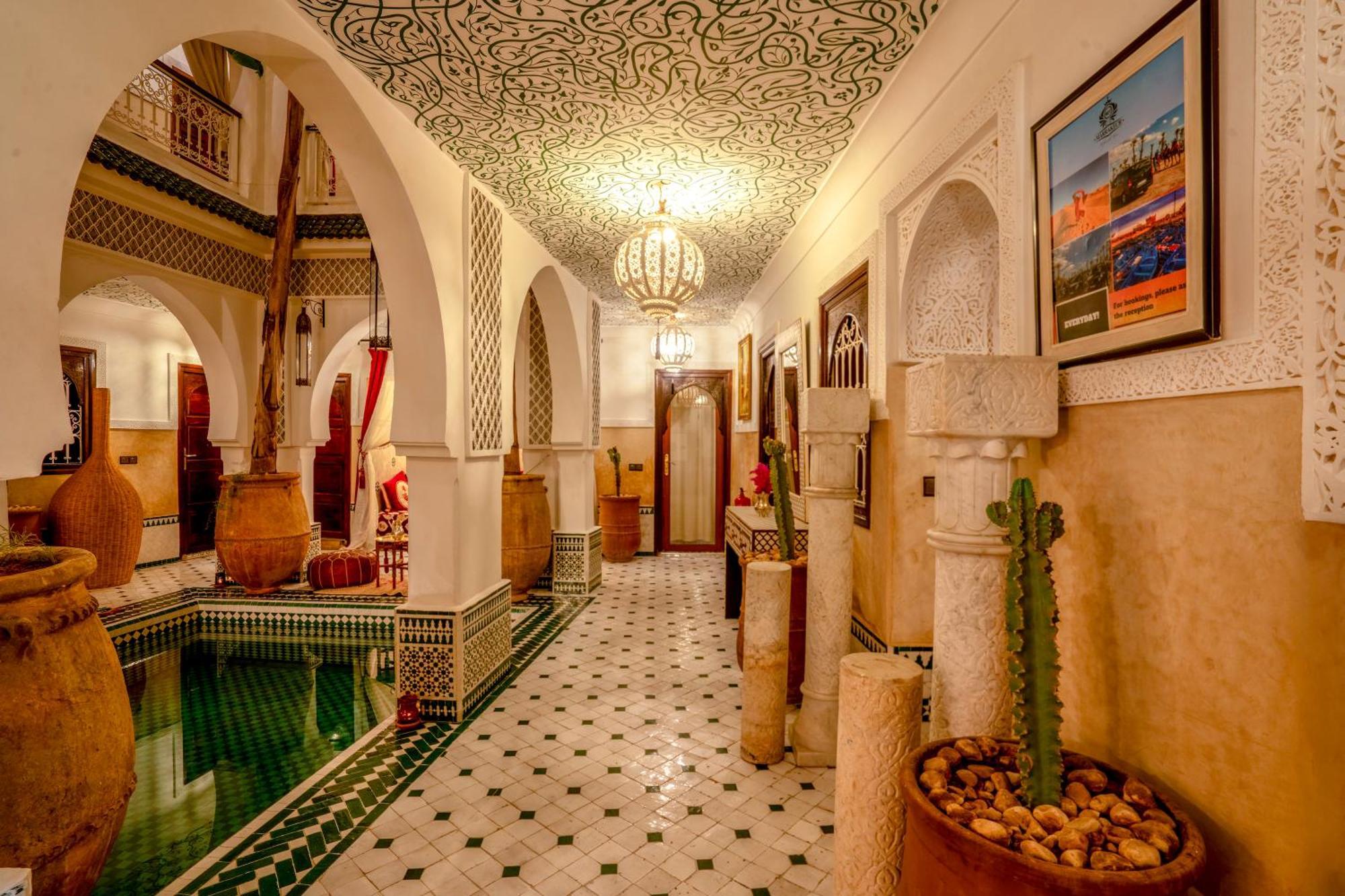 Riad Flamme D'Orient & Spa Marrakesh Exterior foto