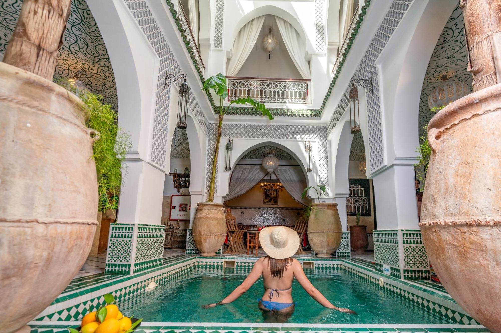 Riad Flamme D'Orient & Spa Marrakesh Exterior foto